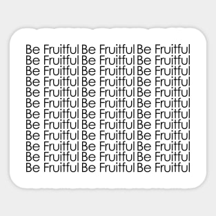 Fruitful Sticker